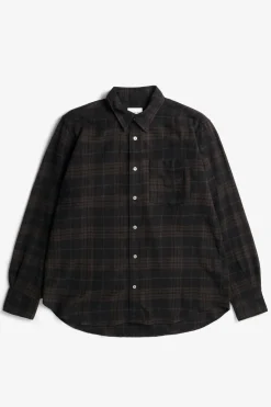 Algot Relaxed Wool Check Shirt>Norse Projects Outlet