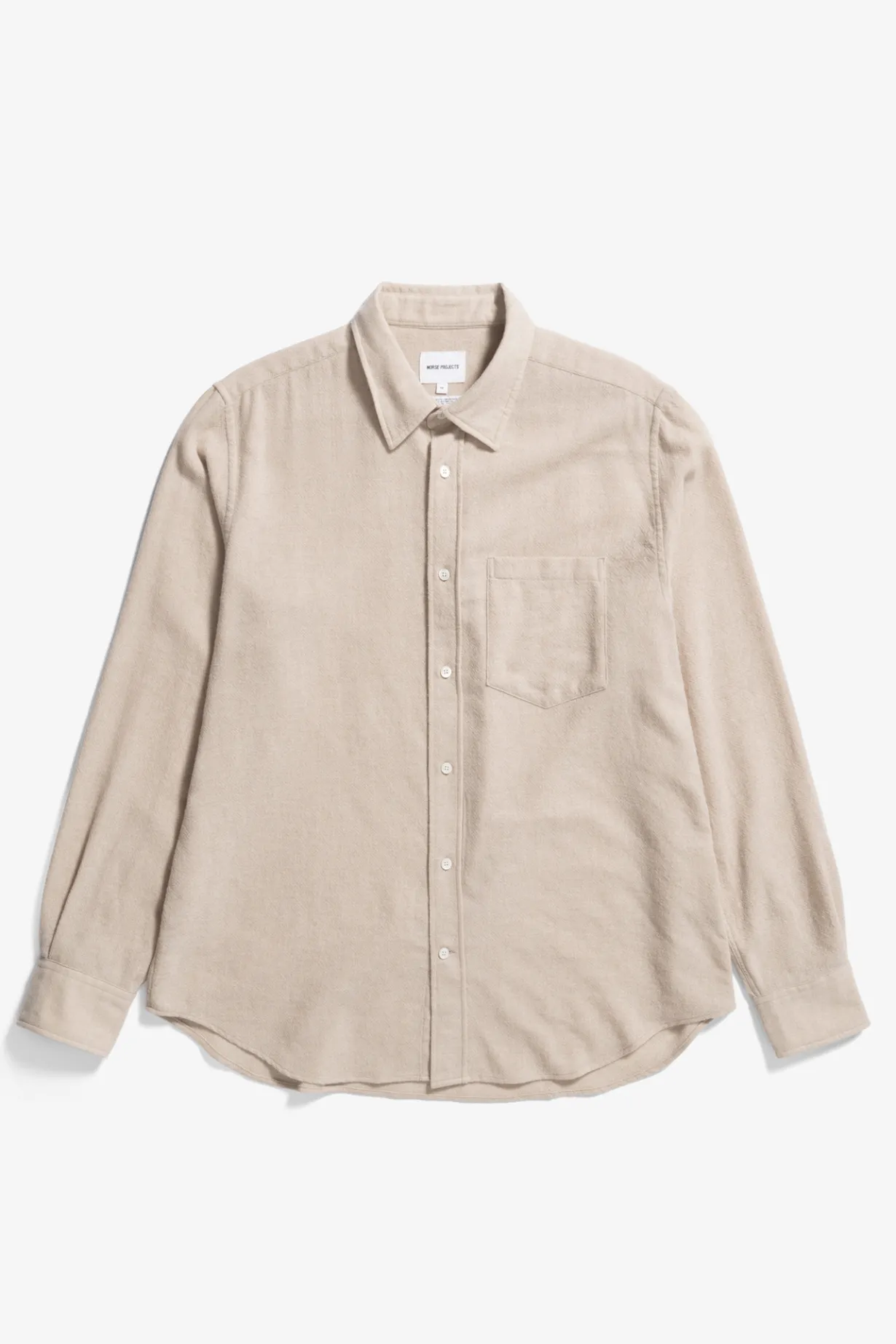 Algot Relaxed Wool Shirt>Norse Projects Outlet