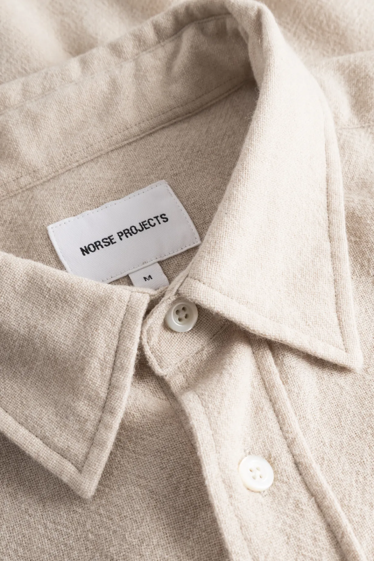 Algot Relaxed Wool Shirt>Norse Projects Outlet