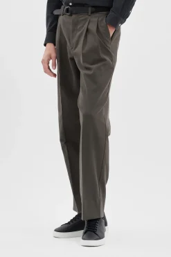 Benn Relaxed Pleated Trouser><noscript><img width=