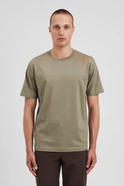 Cotton Crêpe T-shirt><noscript><img width=