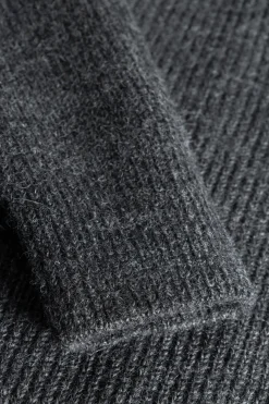 Hagen Wool Cotton Rib Full Zip Jacket><noscript><img width=