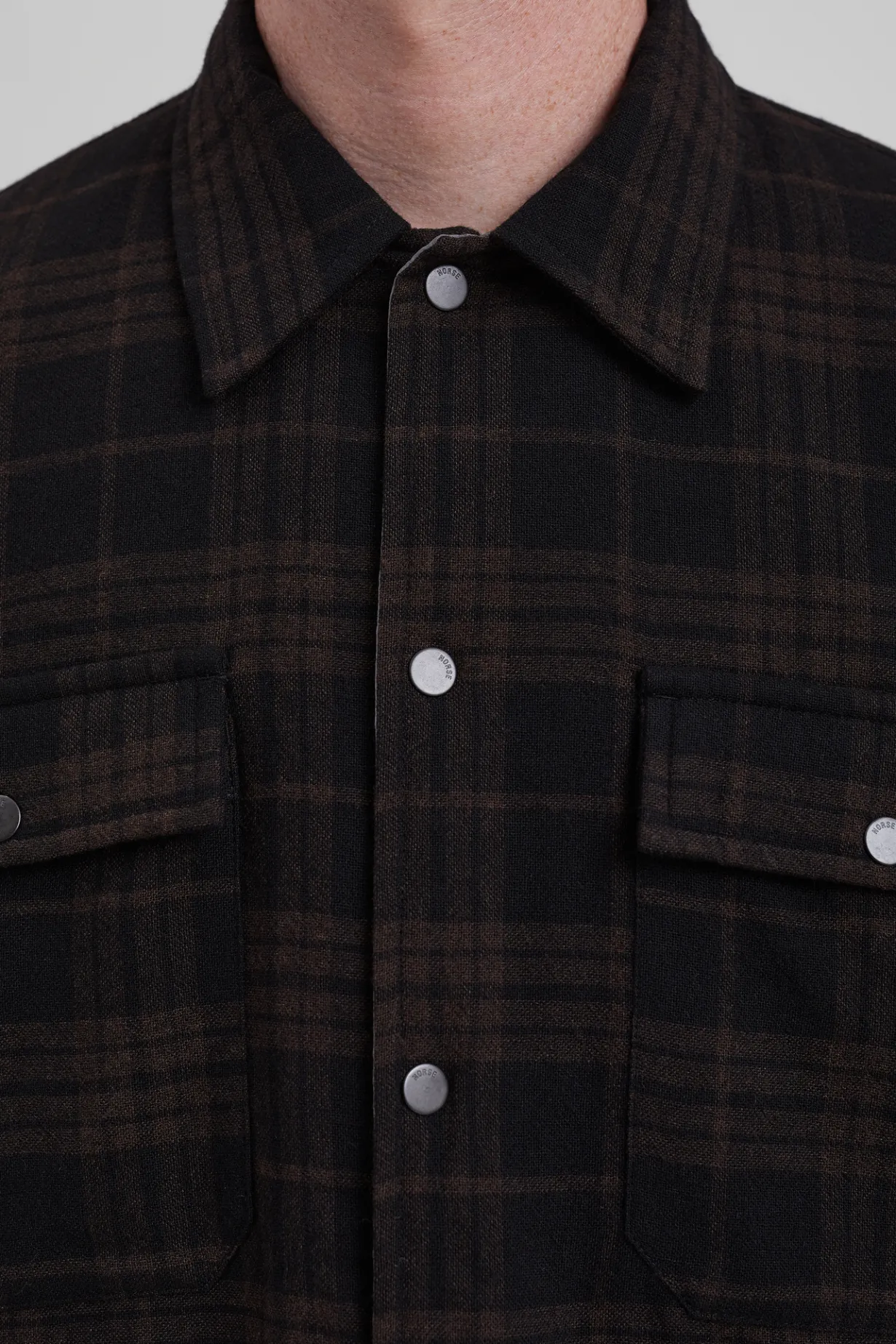 Hjalmer Insulated Wool Check Overshirt>Norse Projects New