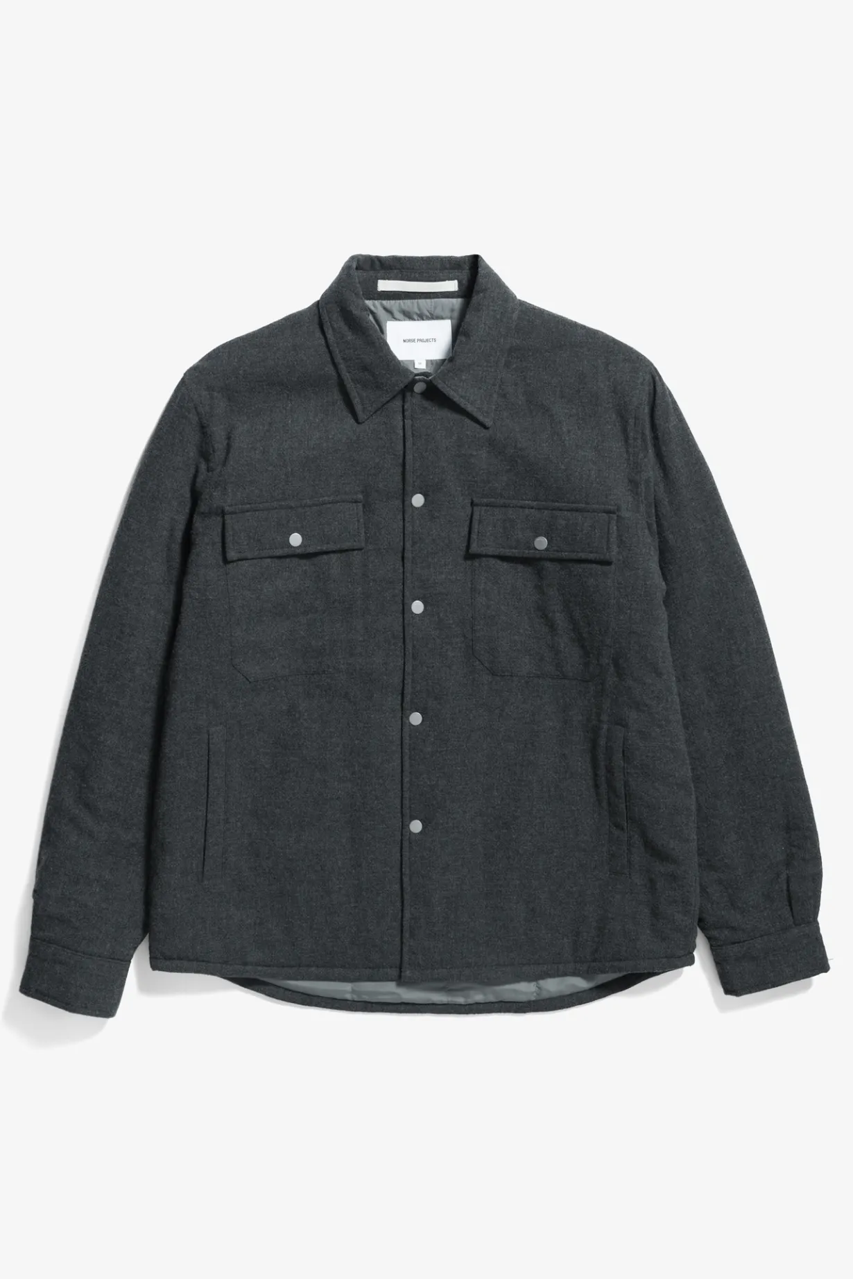 Hjalmer Insulated Wool Overshirt>Norse Projects Discount