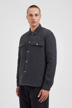 Hjalmer Insulated Wool Overshirt><noscript><img width=