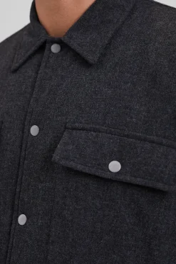 Hjalmer Insulated Wool Overshirt><noscript><img width=