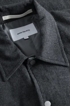 Hjalmer Insulated Wool Overshirt><noscript><img width=