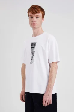 Holger Organic Interlock Tower Print T-Shirt><noscript><img width=