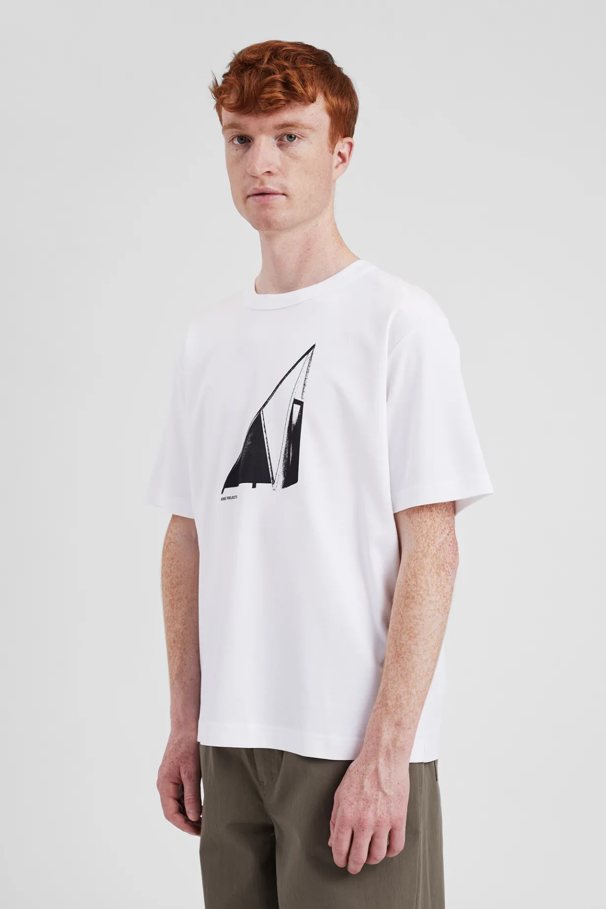 Holger Organic Interlock Hide Print T-Shirt>Norse Projects Discount