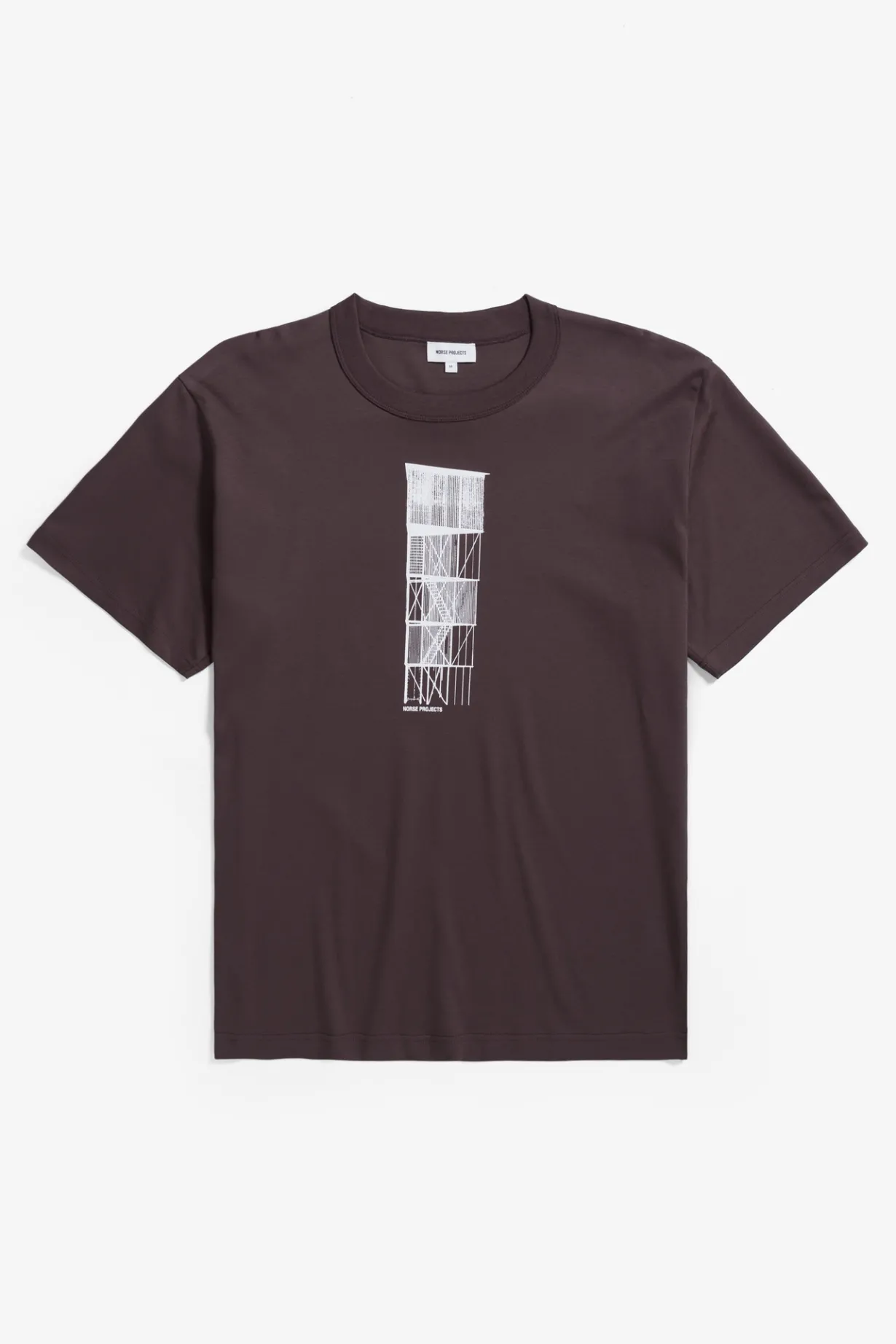 Holger Organic Interlock Tower Print T-Shirt>Norse Projects Hot