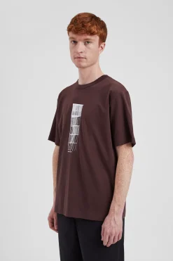 Holger Organic Interlock Tower Print T-Shirt><noscript><img width=