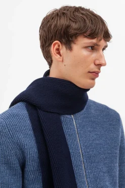 Jannik Merino Rib Scarf><noscript><img width=