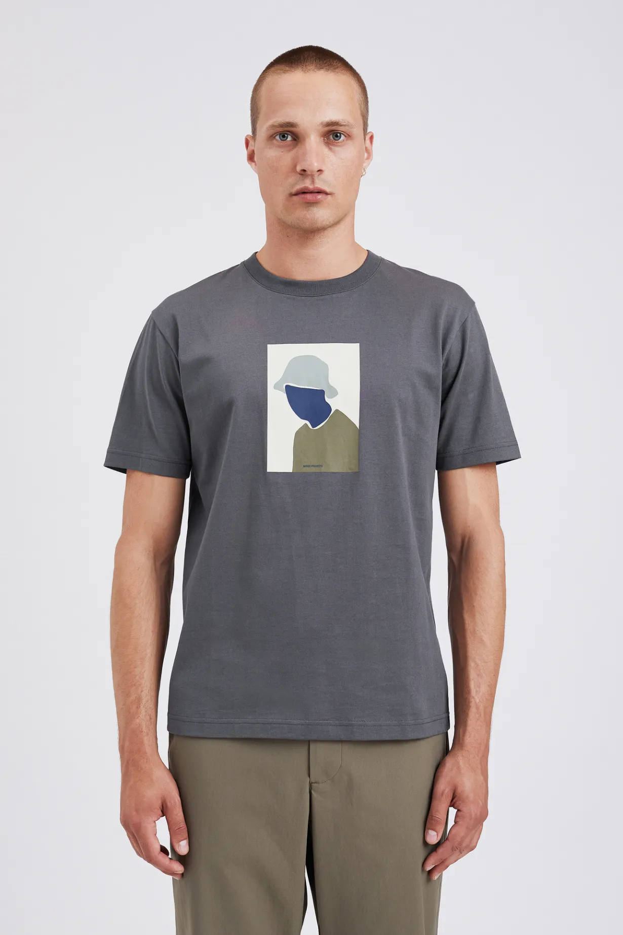 Johannes Organic Bucket Hat Print T-shirt>Norse Projects Best