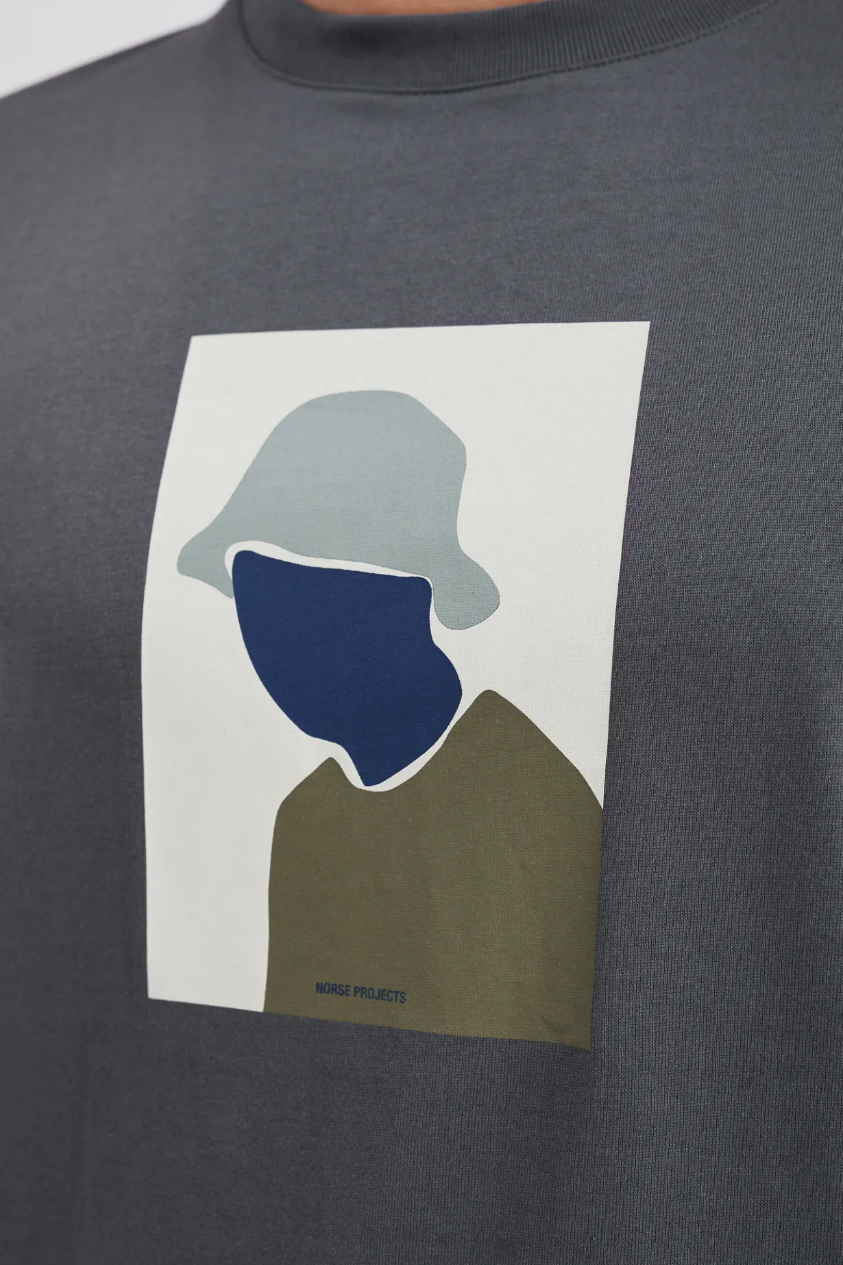 Johannes Organic Bucket Hat Print T-shirt>Norse Projects Best