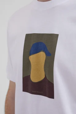 Johannes Organic Cap Print T-shirt><noscript><img width=