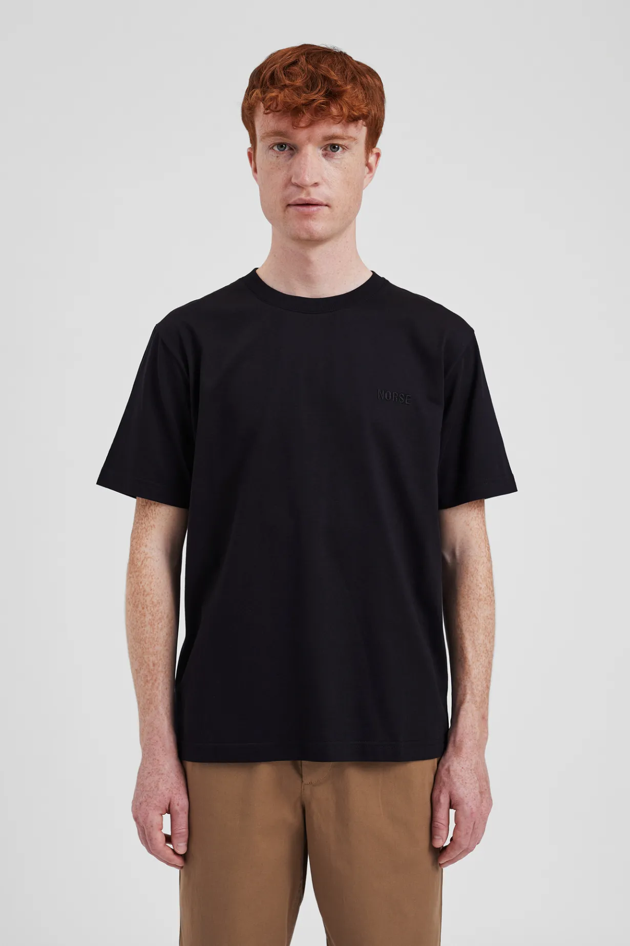 Johannes Organic NORSE Logo T-shirt>Norse Projects Hot