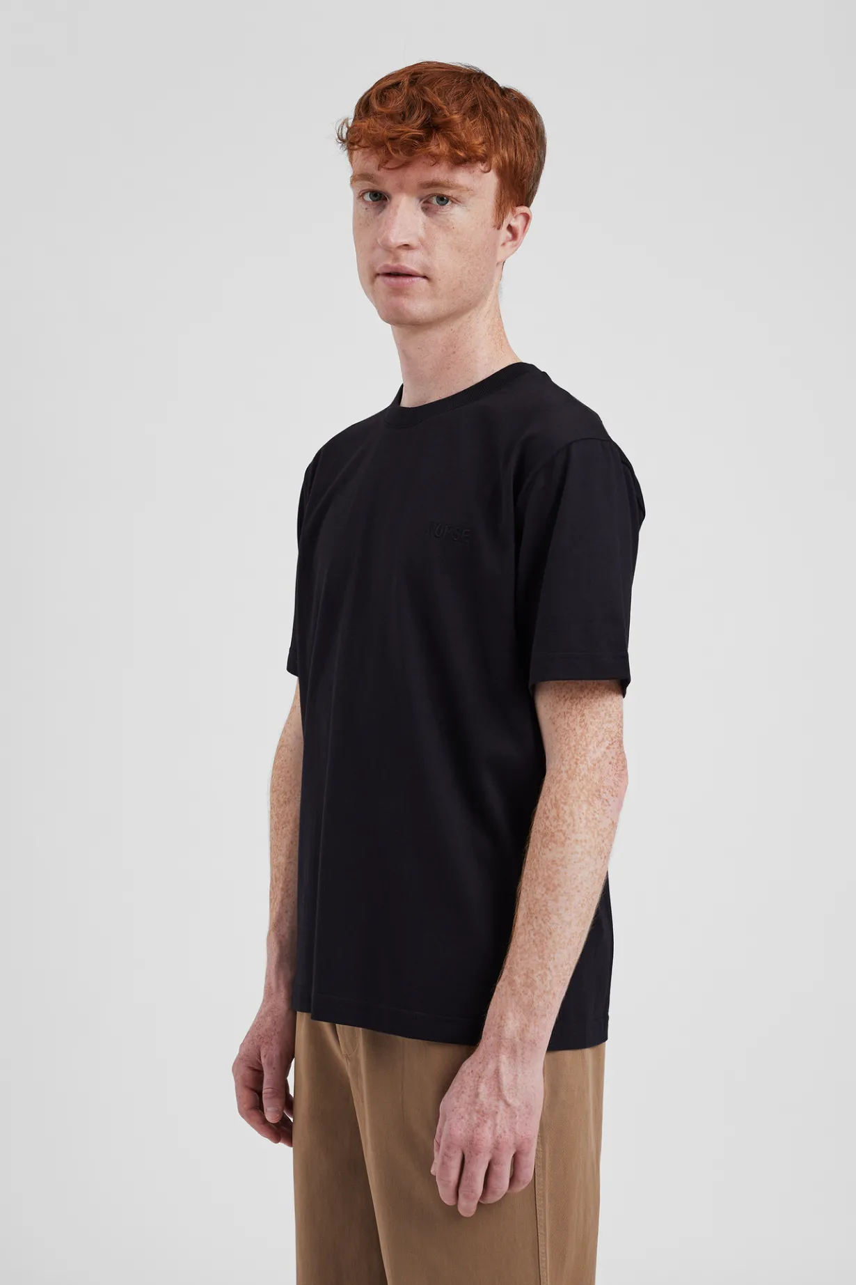 Johannes Organic NORSE Logo T-shirt>Norse Projects Hot