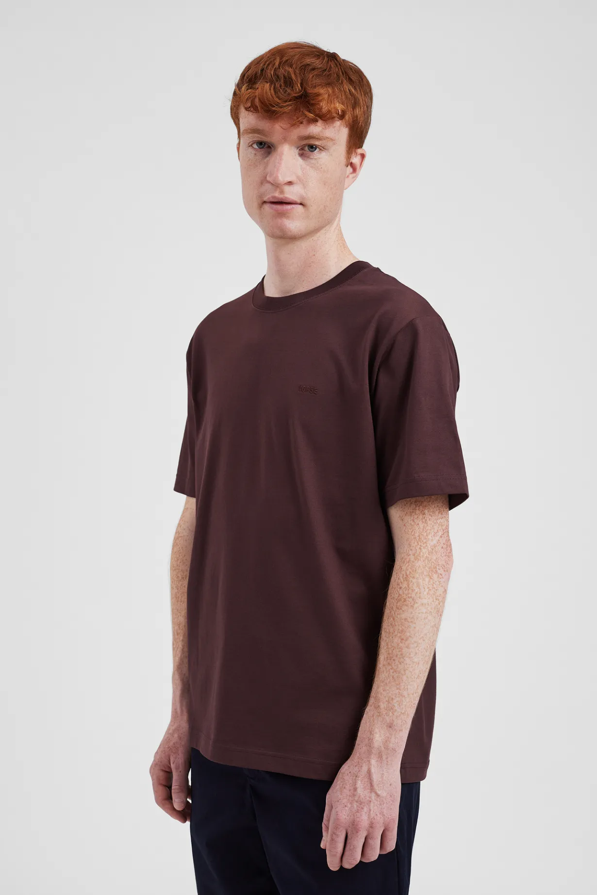 Johannes Organic NORSE Logo T-shirt>Norse Projects Sale