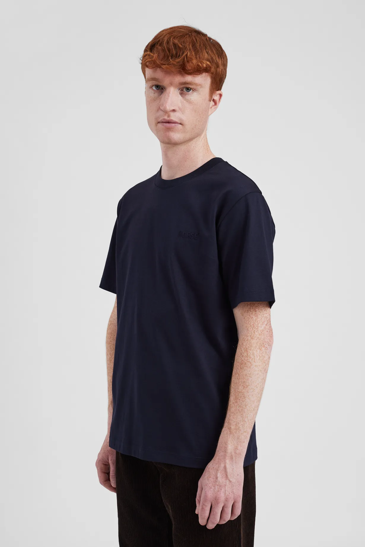 Johannes Organic NORSE Logo T-shirt>Norse Projects Online