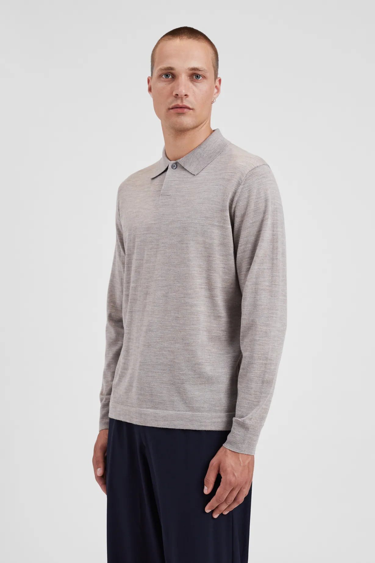 Jon Tech Merino LS Polo>Norse Projects Clearance