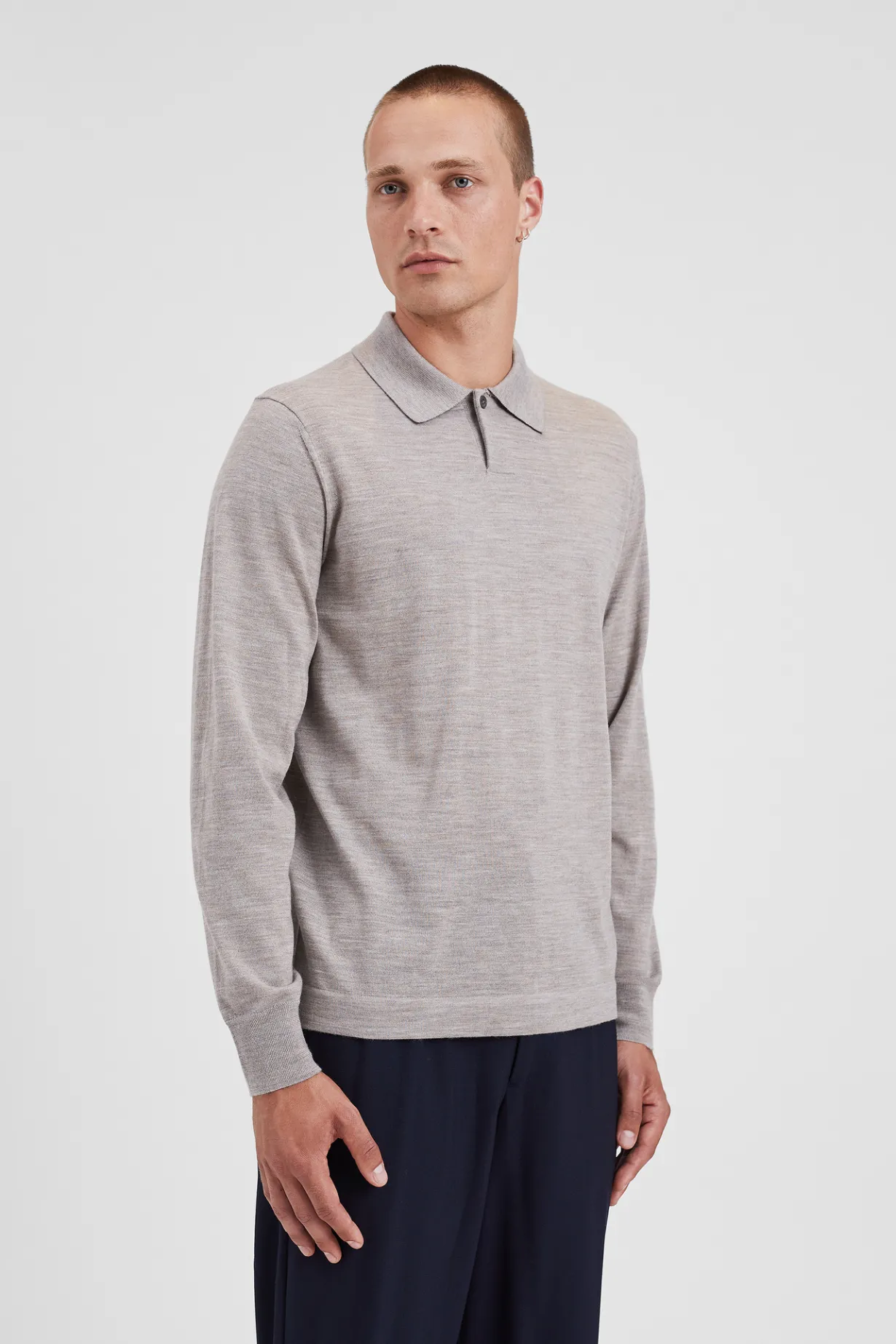 Jon Tech Merino LS Polo>Norse Projects Clearance