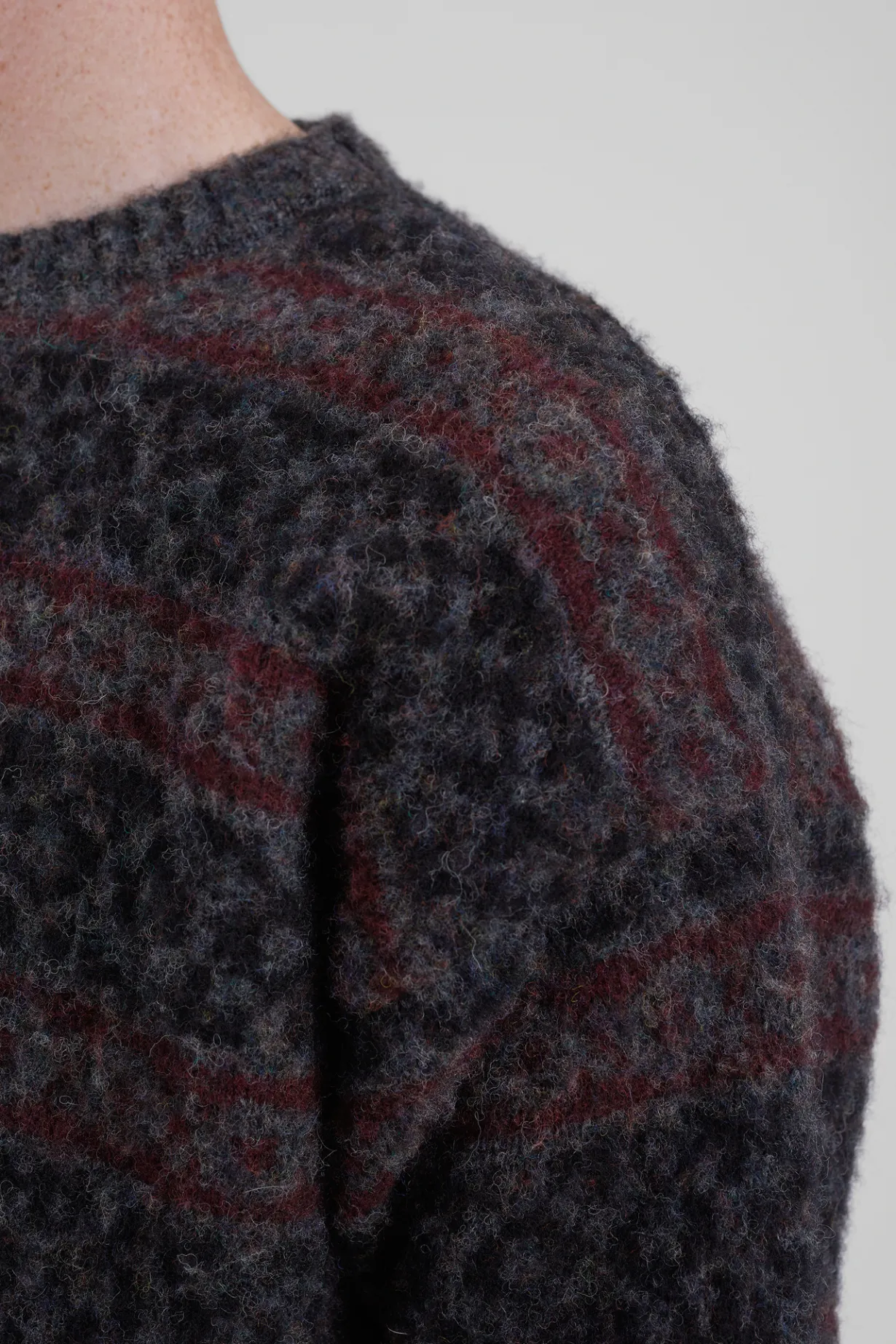 Jonas Scottish Lambswool Fair Isle Sweater>Norse Projects Discount