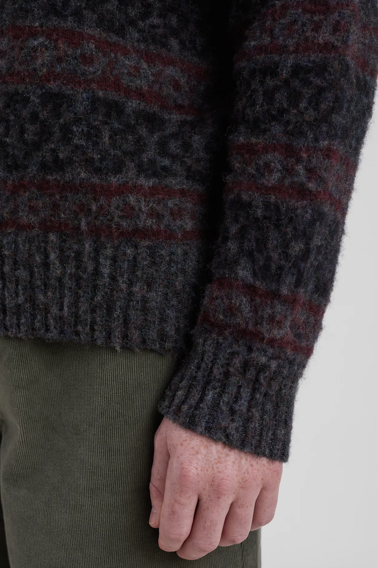 Jonas Scottish Lambswool Fair Isle Sweater>Norse Projects Discount