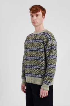 Jonas Scottish Lambswool Fair Isle Sweater><noscript><img width=