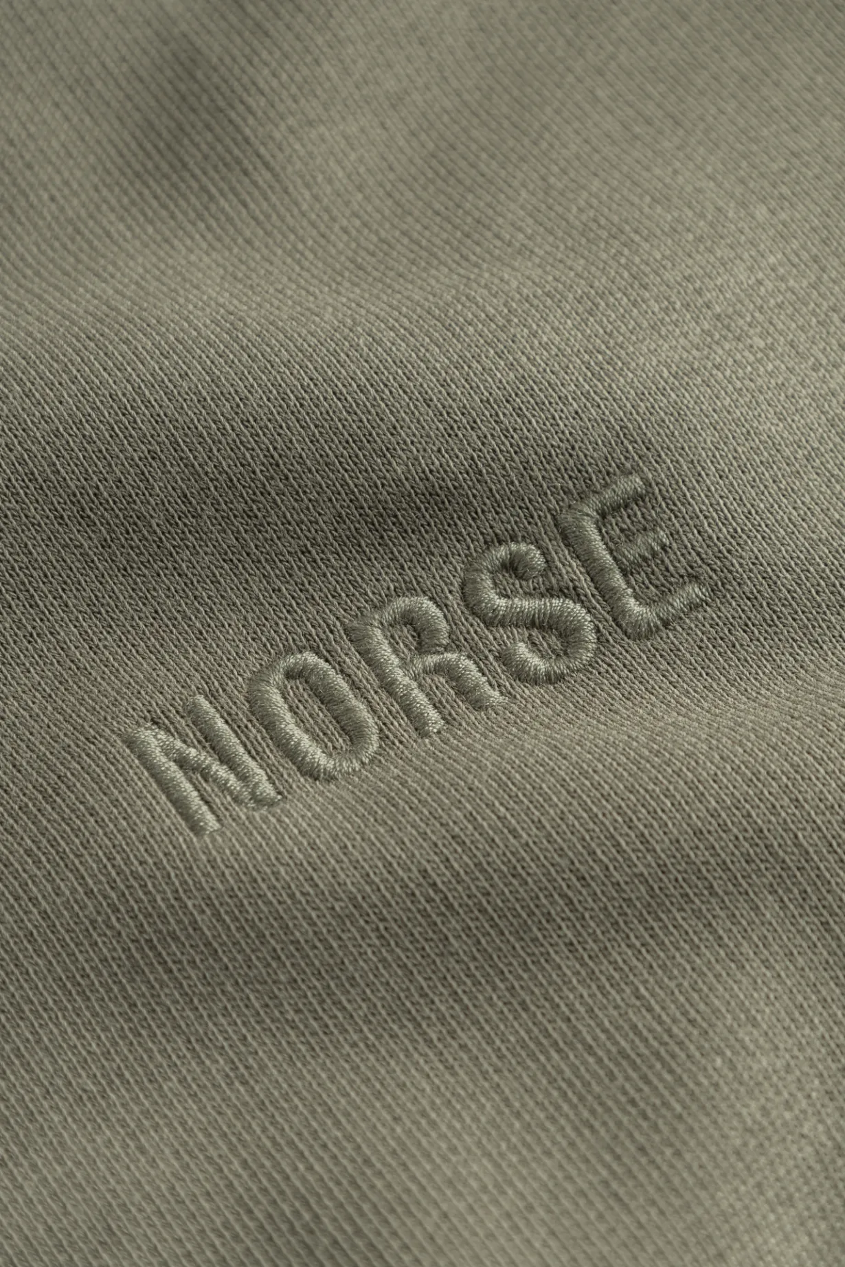Ketel Relaxed Organic NORSE Logo Half Zip>Norse Projects Sale