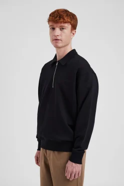 Ketel Relaxed Organic NORSE Logo Half Zip><noscript><img width=