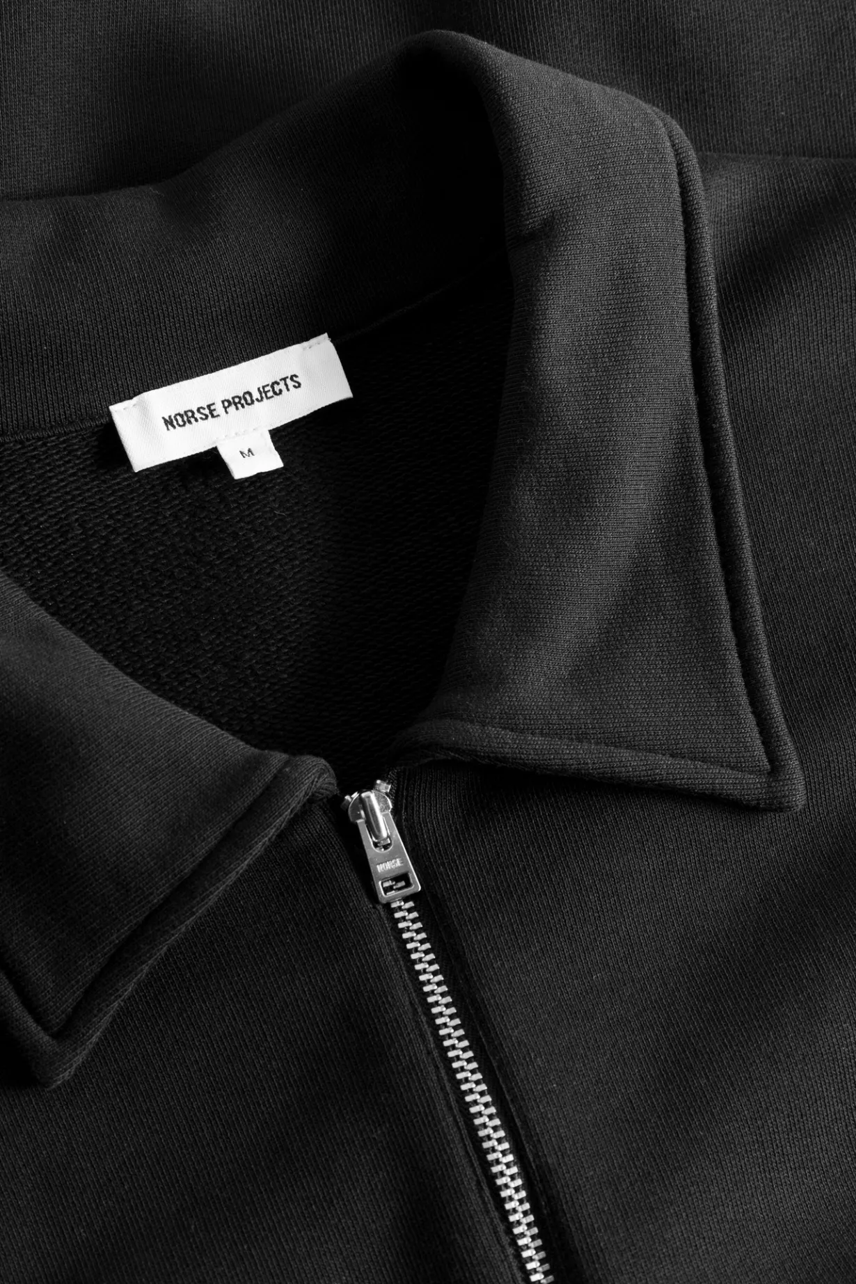 Ketel Relaxed Organic NORSE Logo Half Zip>Norse Projects Online