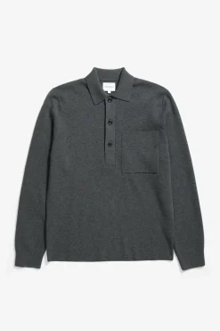 Kian Merino Cotton Milano Polo>Norse Projects New