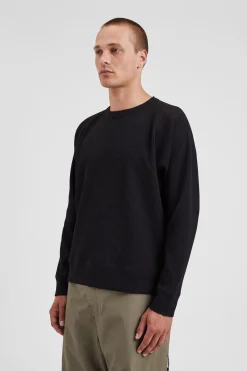 Kristian Relaxed Tech Waffle Sweater><noscript><img width=