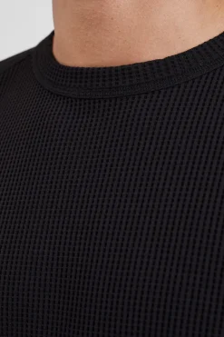 Kristian Relaxed Tech Waffle Sweater><noscript><img width=