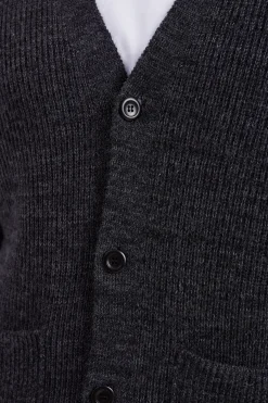 Loki Wool Cotton Rib Cardigan><noscript><img width=