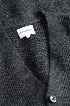Loki Wool Cotton Rib Cardigan><noscript><img width=