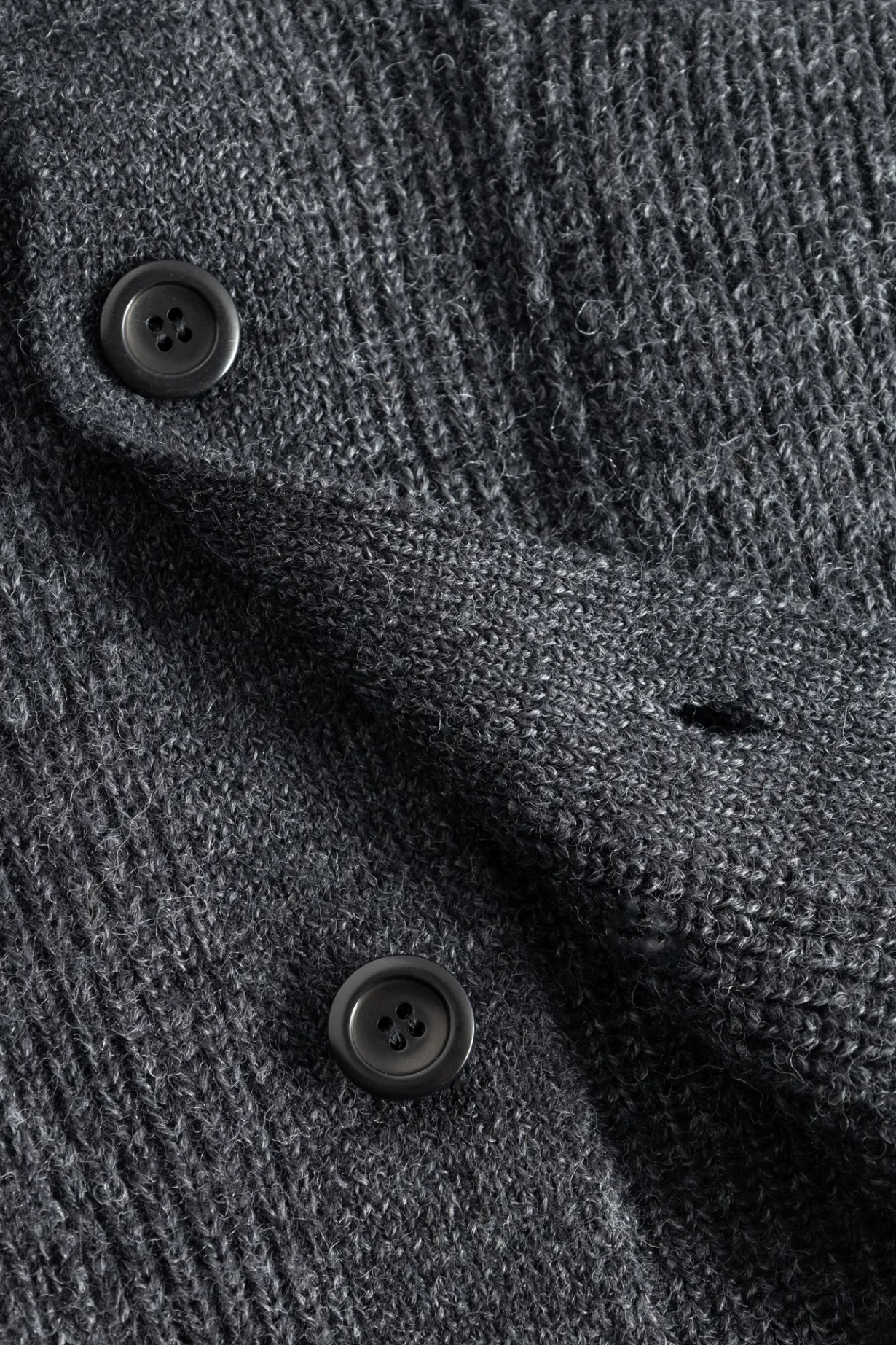 Loki Wool Cotton Rib Cardigan>Norse Projects