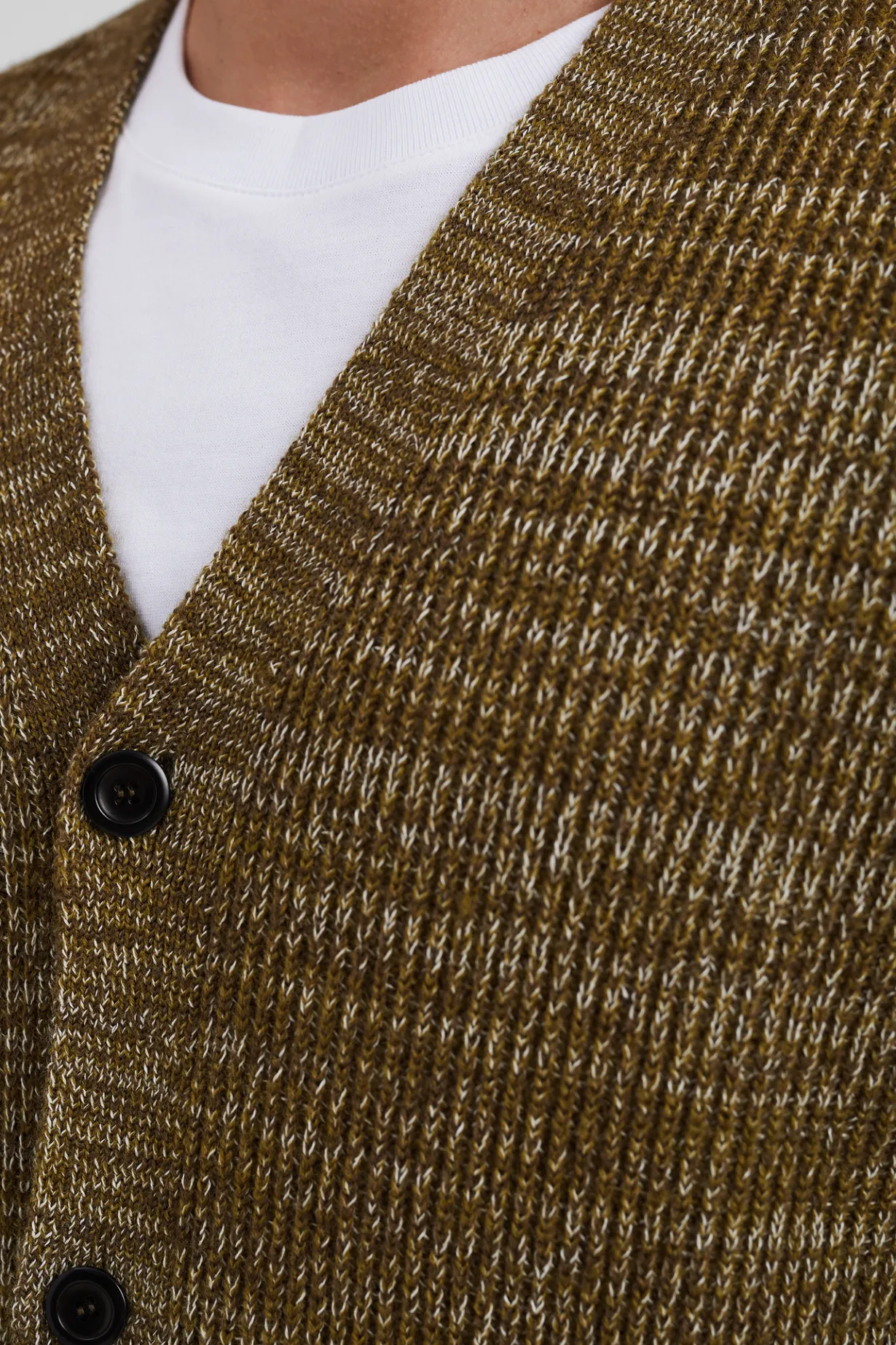Loki Wool Cotton Rib Cardigan>Norse Projects Online