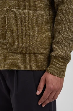 Loki Wool Cotton Rib Cardigan><noscript><img width=