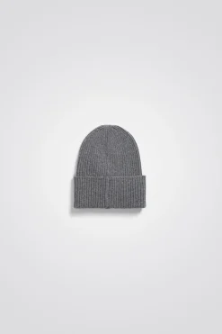 Merino Lambswool Rib N Logo Beanie>Norse Projects Best