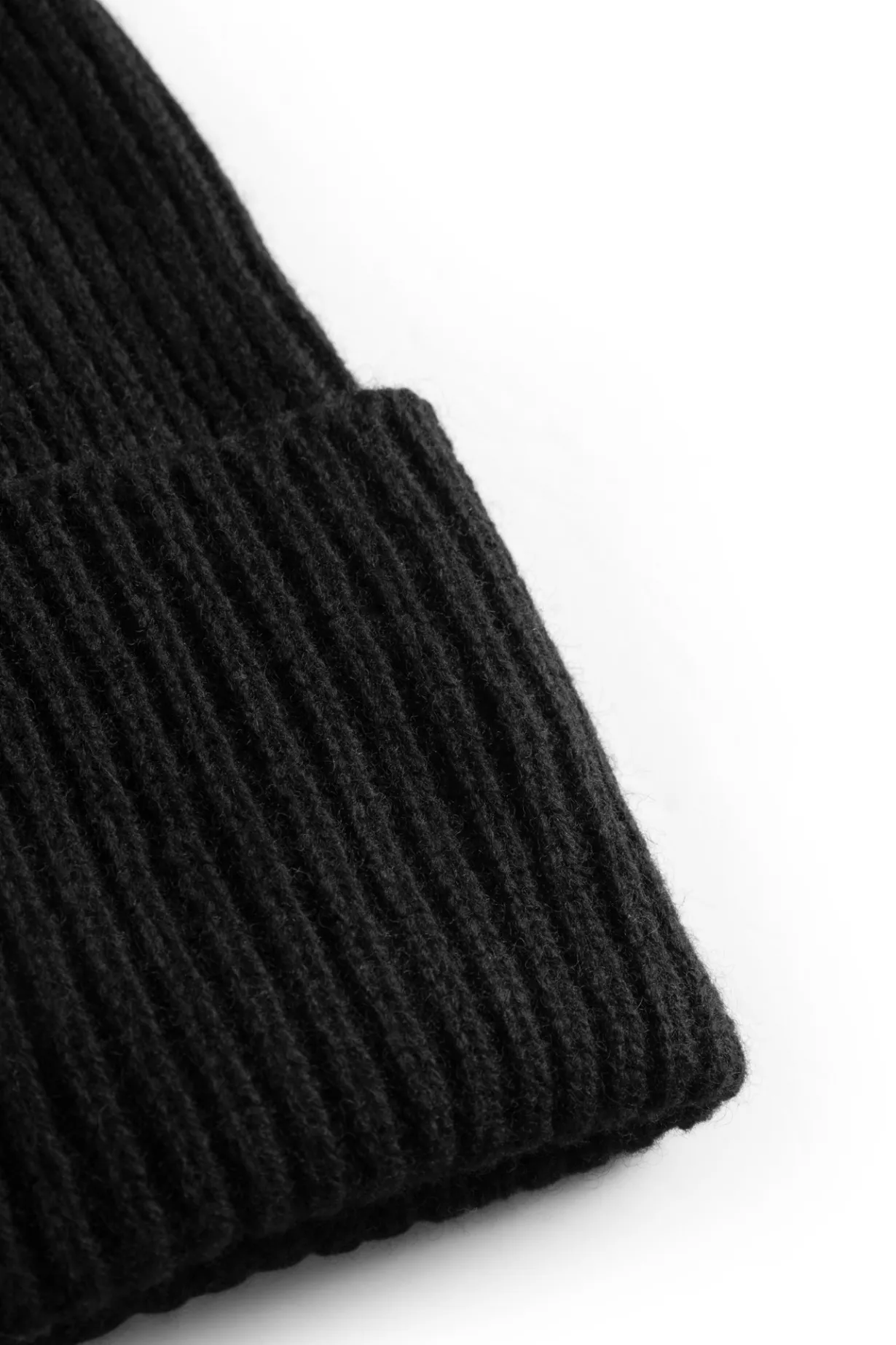 Merino Lambswool Rib N Logo Beanie>Norse Projects Hot