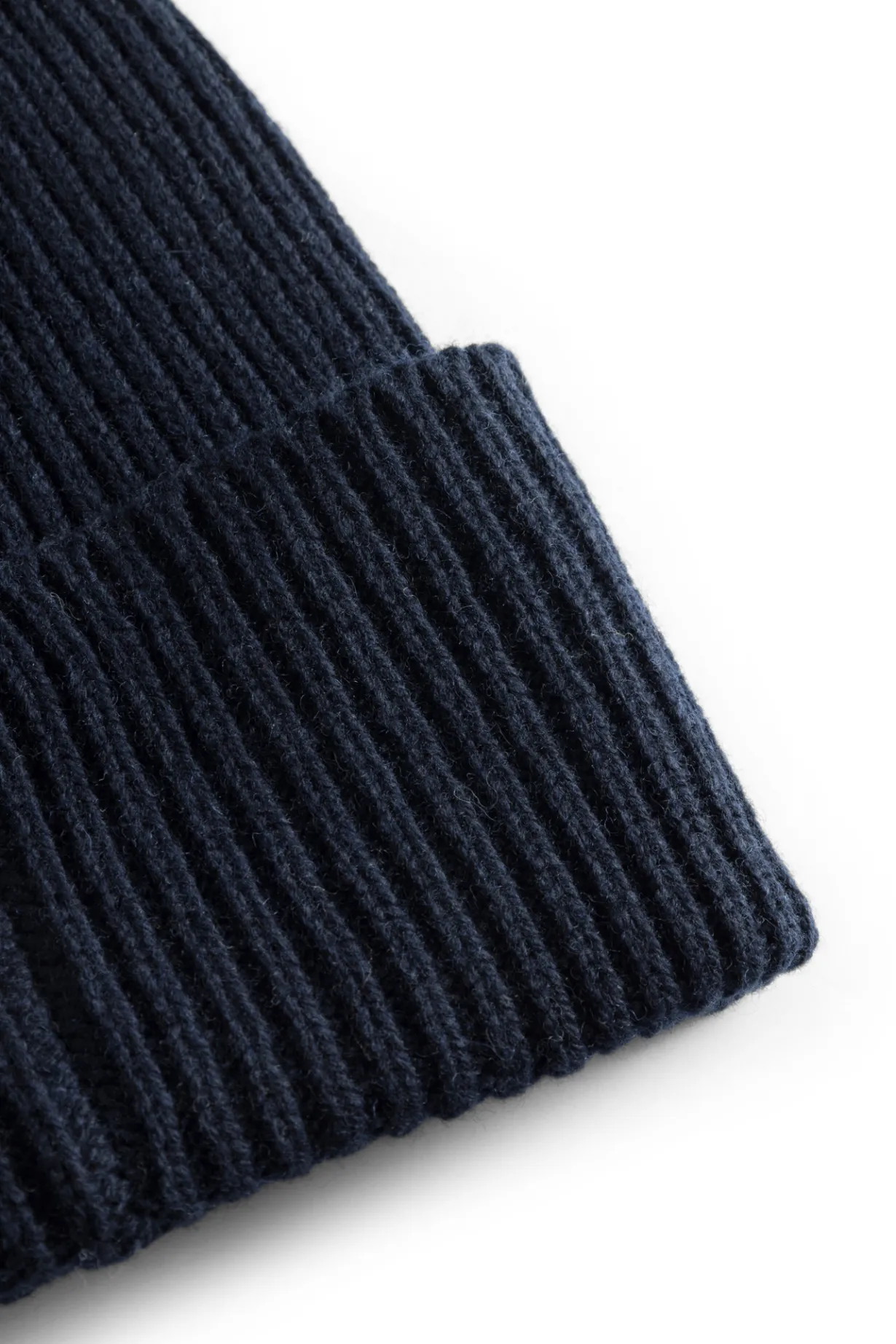 Merino Lambswool Rib N Logo Beanie>Norse Projects