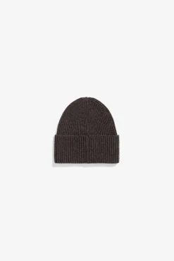 Merino Lambswool Rib N Logo Beanie>Norse Projects Best