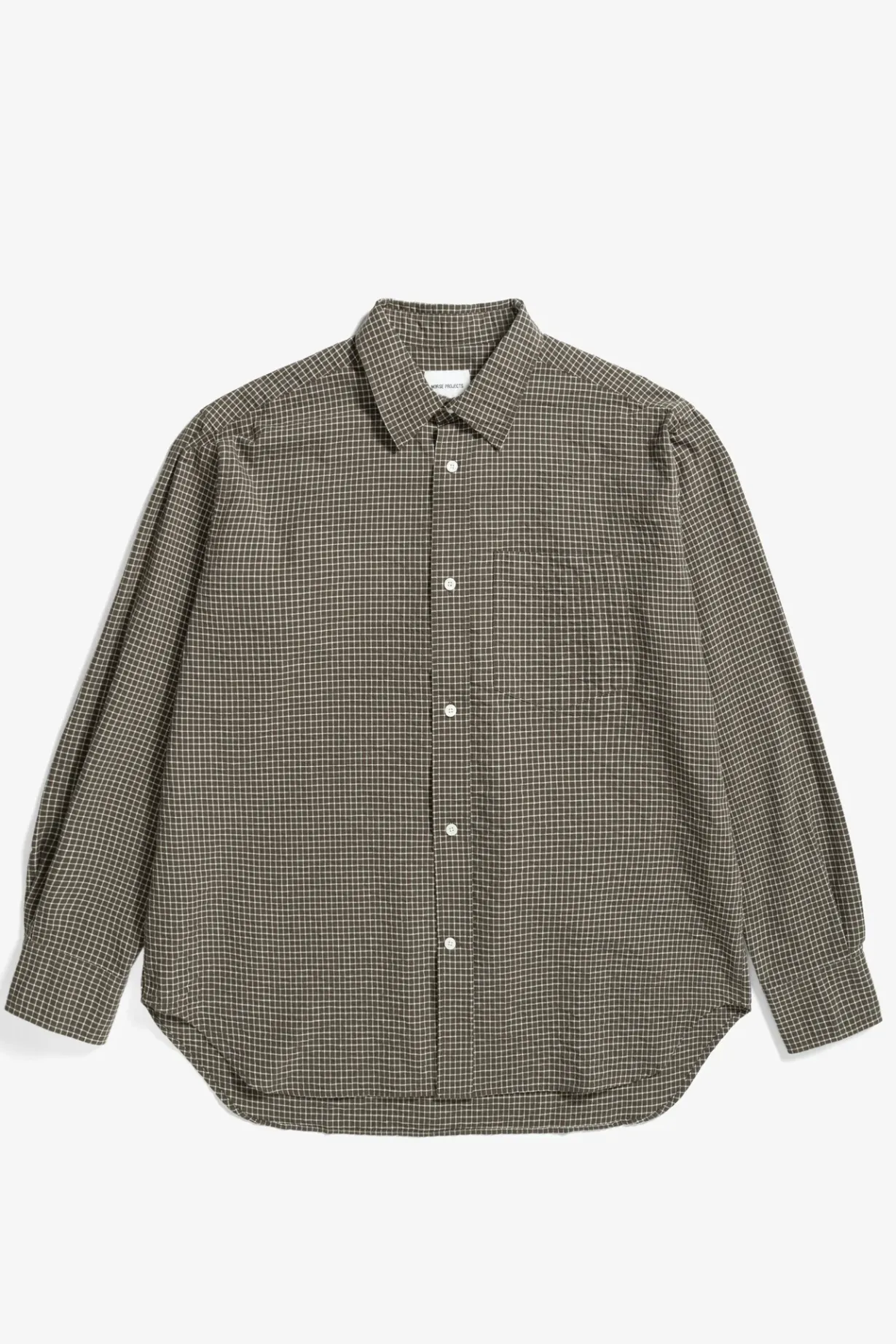 Mo Check Oversized Shirt>Norse Projects New