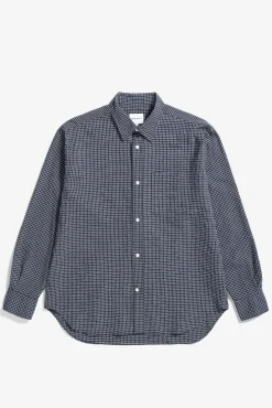 Mo Check Oversized Shirt>Norse Projects Sale