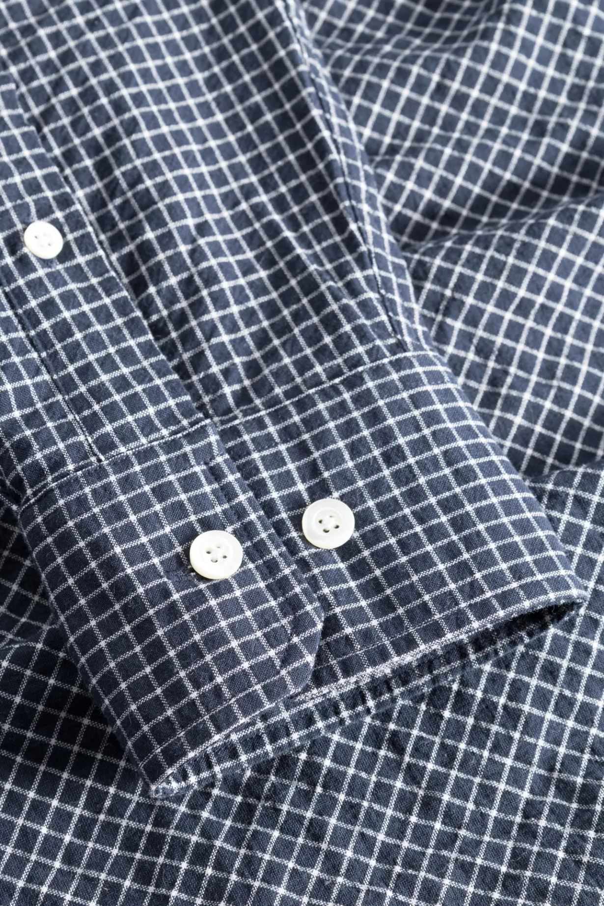 Mo Check Oversized Shirt>Norse Projects Sale