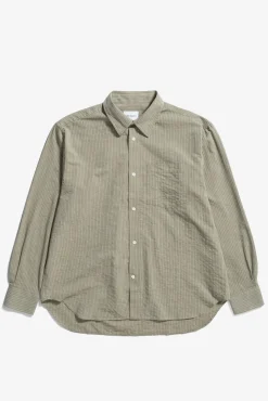 Mo Oversized Striped Shirt>Norse Projects Sale