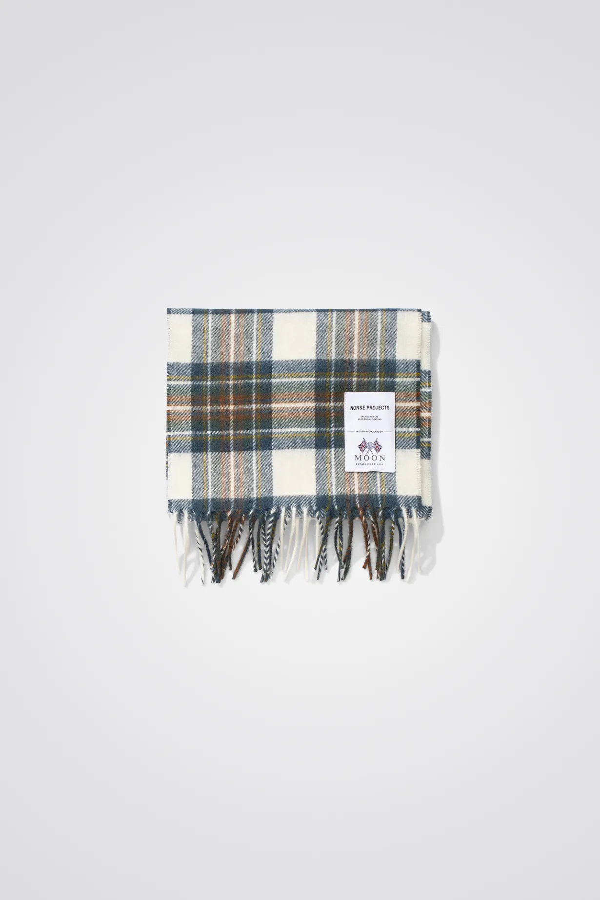 Moon Checked Lambswool Scarf>Norse Projects Hot