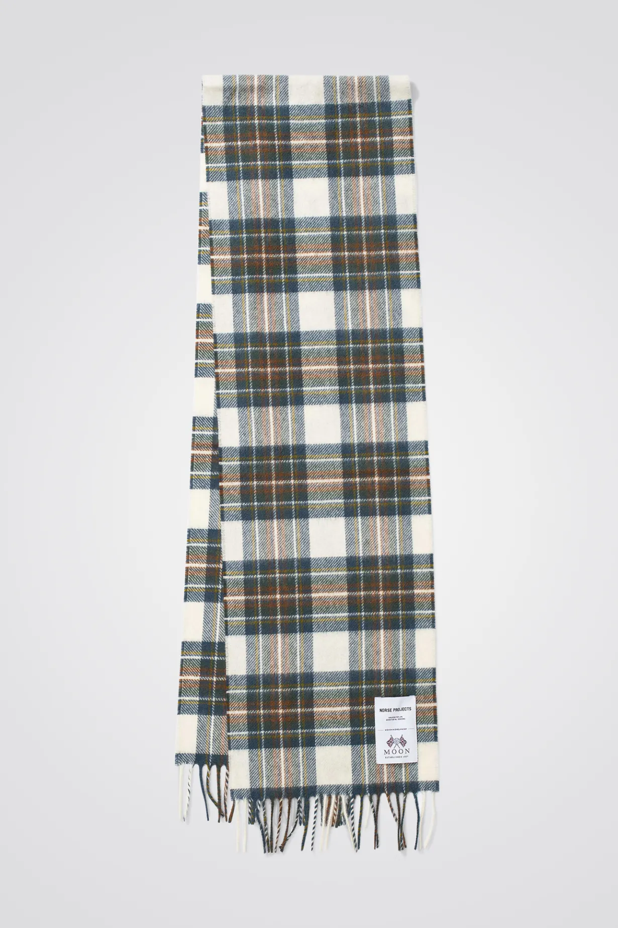 Moon Checked Lambswool Scarf>Norse Projects Hot