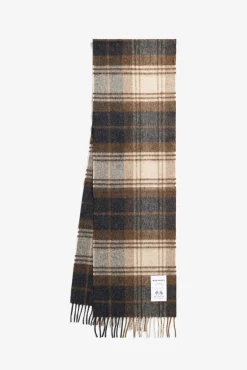 Moon Checked Merino Lambswool Scarf>Norse Projects Hot